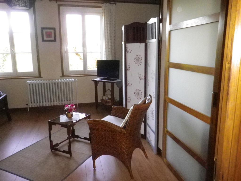 Chambre D'Hotes La Haie Fleurie Chevillard Oda fotoğraf